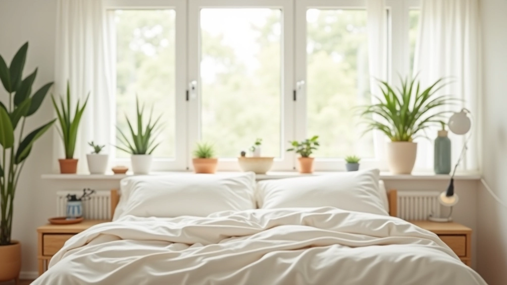 Spring bedroom refresh with light colors and natural light optimization